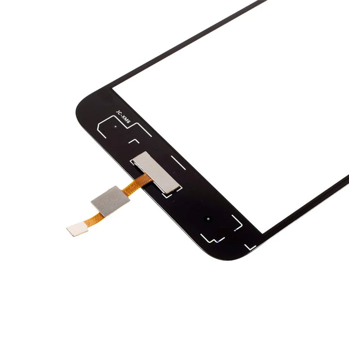 Digitizer Touch Screen Glass Replacement with Fingerprint Button Flex Cable for Xiaomi Mi 6 - Black - 6