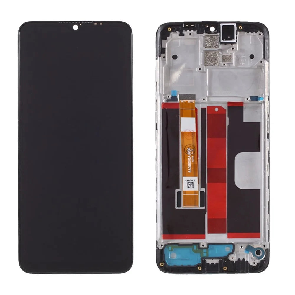LCD Screen Display Digitizer Assembly with Frame for Oppo A11 / A5 (2020) - 1