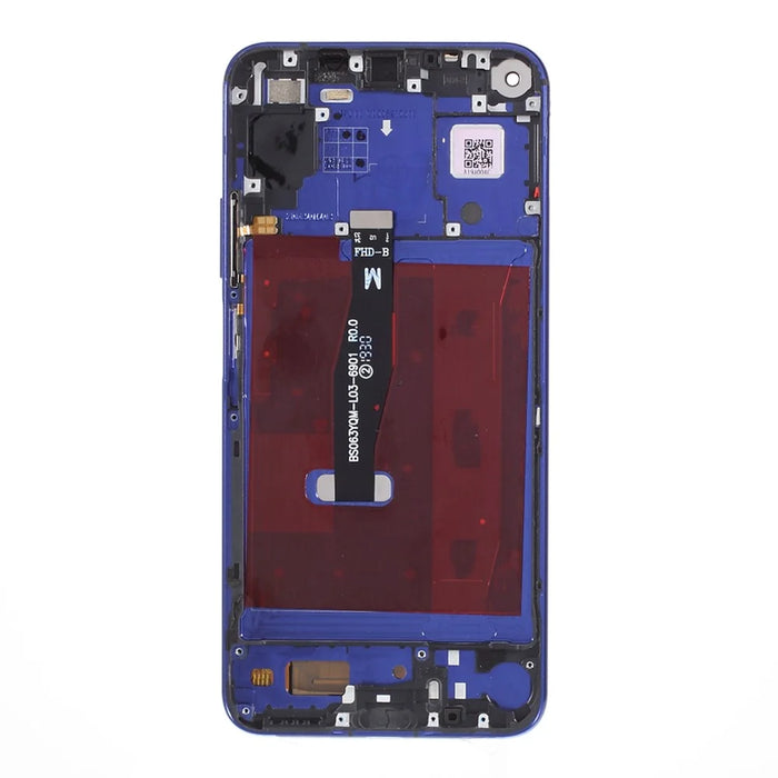Grade B Assembly LCD Screen and Digitizer Assembly + Frame Part (without Logo) for Huawei Honor 20 YAL-L21 - Blue - 4