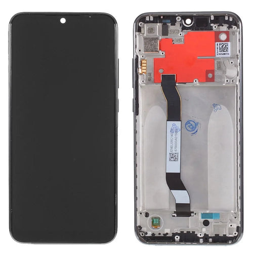 For Xiaomi Redmi Note 8T Grade S OEM LCD Screen and Digitizer Assembly + Frame Replacement Part (without Logo) - Black - 1