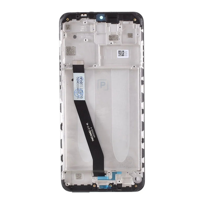 LCD Screen and Digitizer Assembly + Frame Repair Part (without Logo) for Xiaomi Redmi 9 - Black - 2