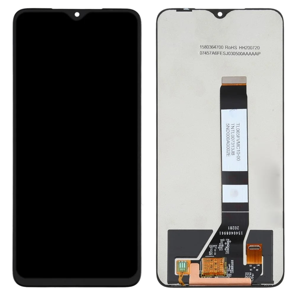Grade C LCD Screen and Digitizer Assembly Repair Part (without Logo) for Xiaomi Poco M3/Redmi Note 9 4G (Qualcomm Snapdragon 662)/Redmi 9T - Black - 1