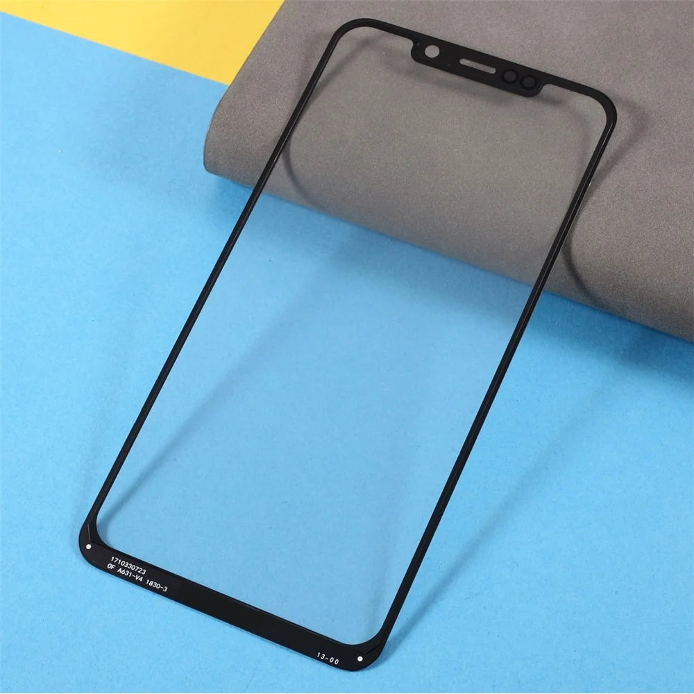 Screen Glass Lens + OCA Adhesive Replacement for Motorola One Power / P30 Note - 5