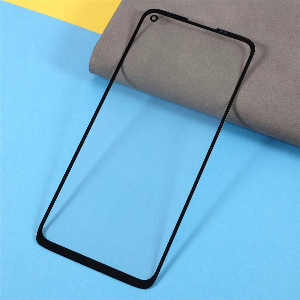 Screen Glass Lens + OCA Adhesive Replacement for Motorola Moto G9 Plus 2020 - 2