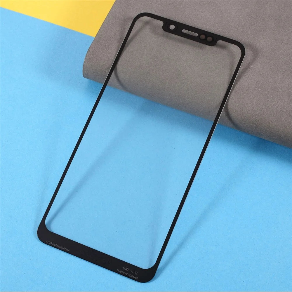 Screen Glass Lens + OCA Adhesive Replacement for Motorola One (P30 Play) 2018 - 5