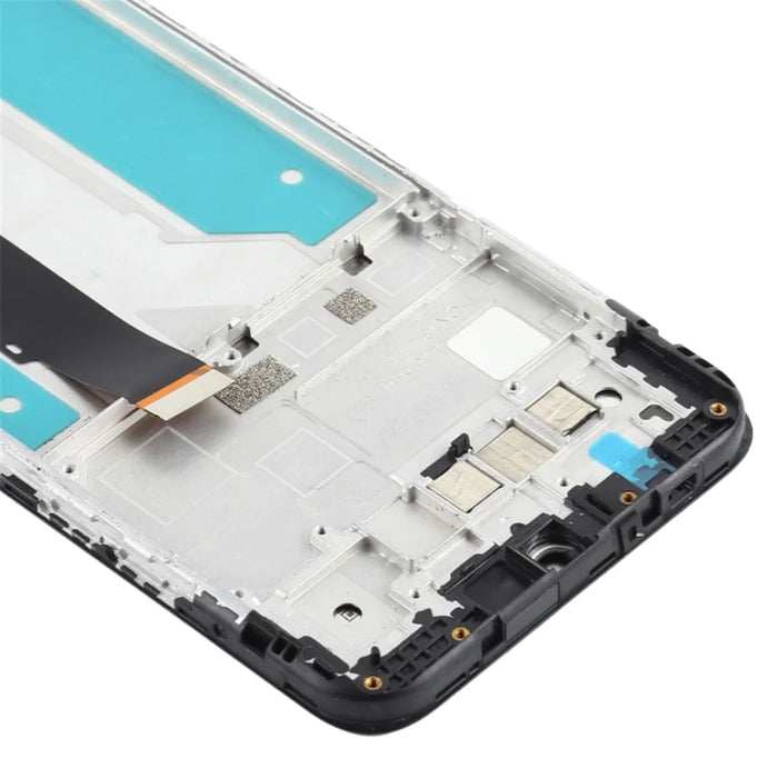 Assembly LCD Screen and Digitizer Assembly + Frame Part (without Logo) for LG K41S LMK410EMW/LM-K410EMW/LM-K410 - Black - 2
