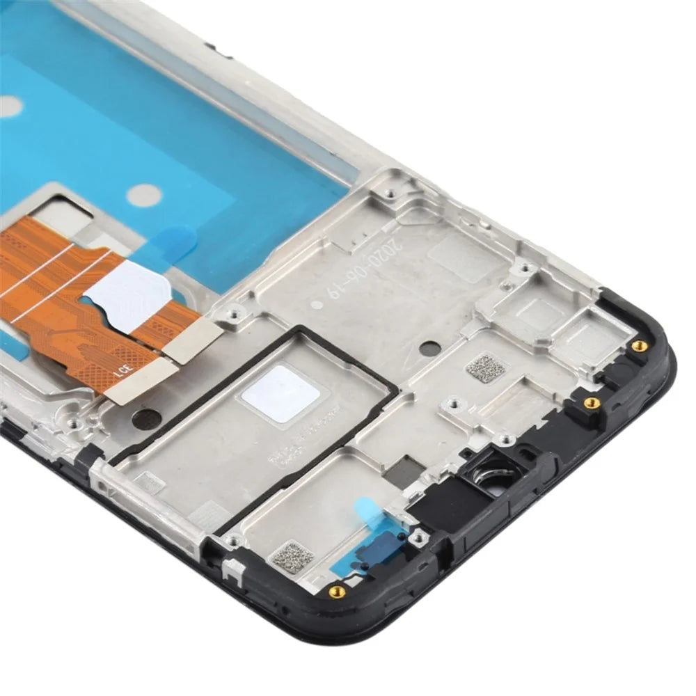 Assembly LCD Screen and Digitizer Assembly + Frame Part (without Logo) for LG K22 LMK200Z/LMK200E/LMK200B/LM-K200 - Black - 2
