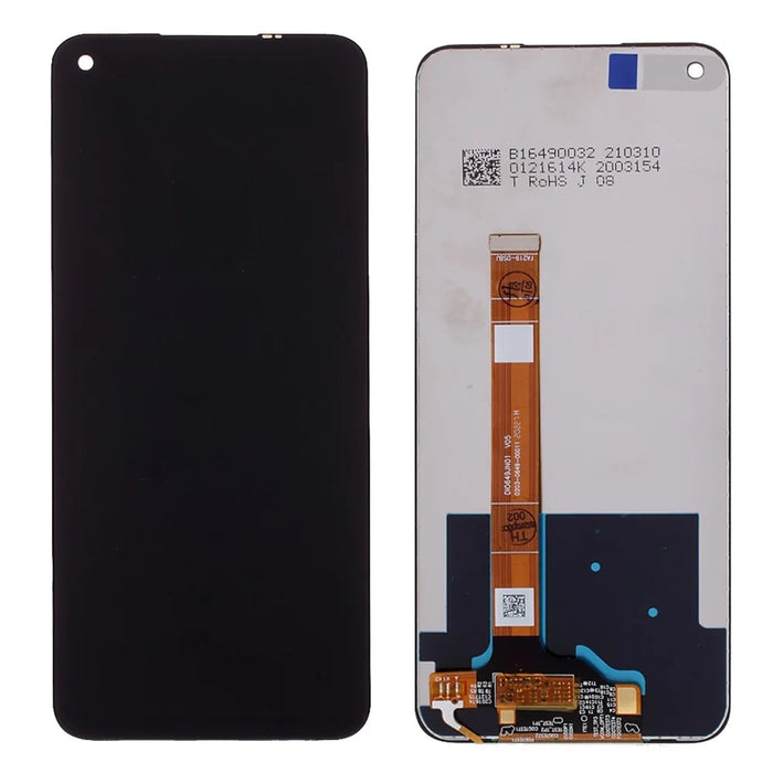 For OPPO A72 LCD Screen and Digitizer Assembly Spare Replacement Part  (without Logo) - Black - 1