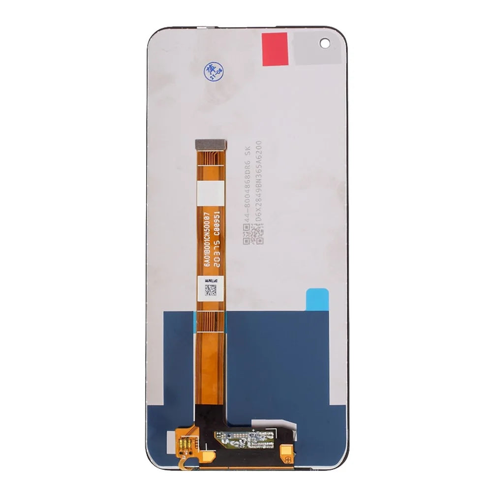 For OPPO A32 / A53 4G / A33 (2020) / A53s LCD Screen and Digitizer Assembly Spare Replacement Part (without Logo)- Black - 2
