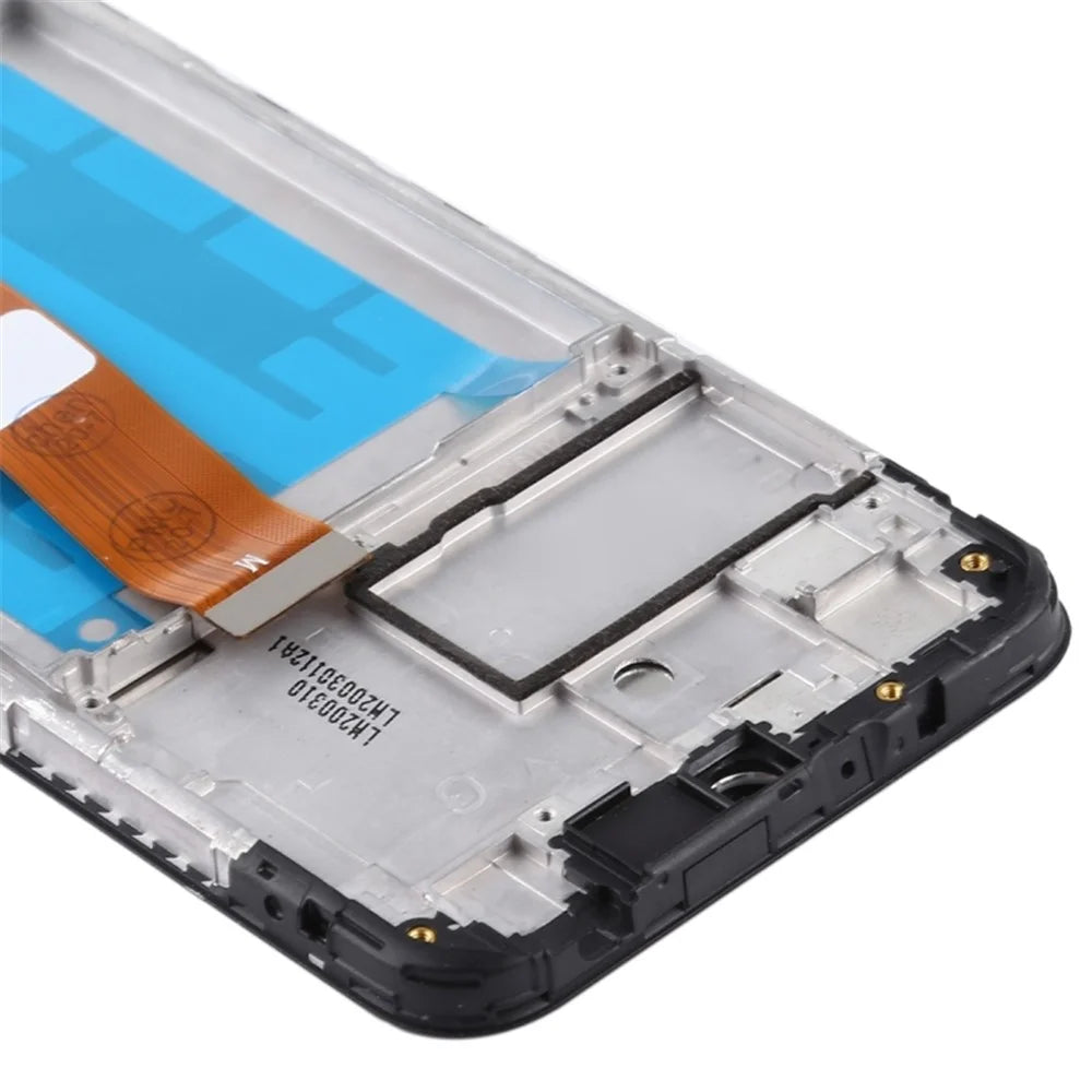 Assembly LCD Screen and Digitizer Assembly + Frame Part (Wide Flex Cable) for Samsung Galaxy A01 A015 - 3