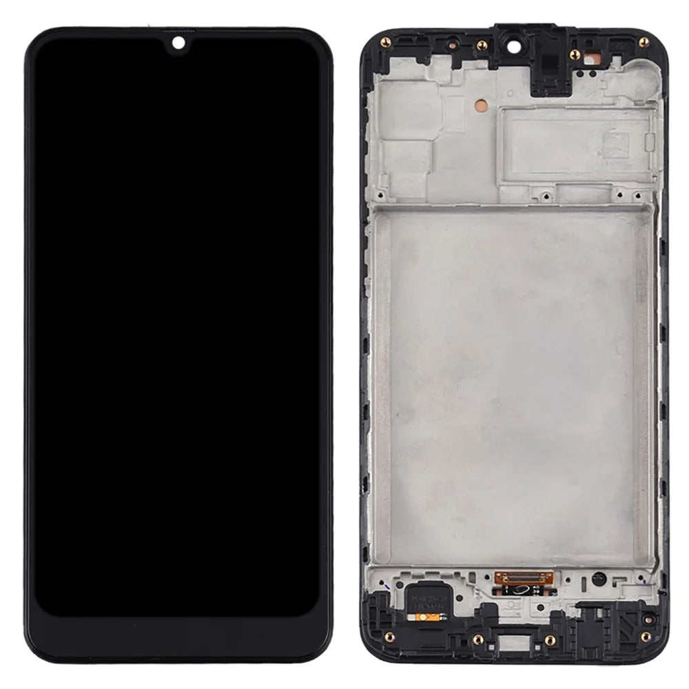 LCD Screen and Digitizer Assembly + Frame TFT Version (Without Logo) for Samsung Galaxy M31 M315 / M21 M215 / M30S M307 / M30 M305 - Black - 1