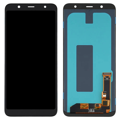 OEM AMOLED Screen and Digitizer Assembly Replacement (Without Logo) for Samsung Galaxy J8 Plus J805 - 1