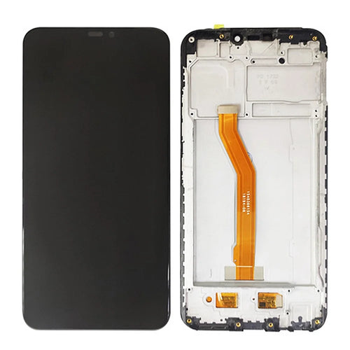 LCD Screen and Digitizer Assembly + Frame Repair Part for vivo Y81 4G - Black - 1