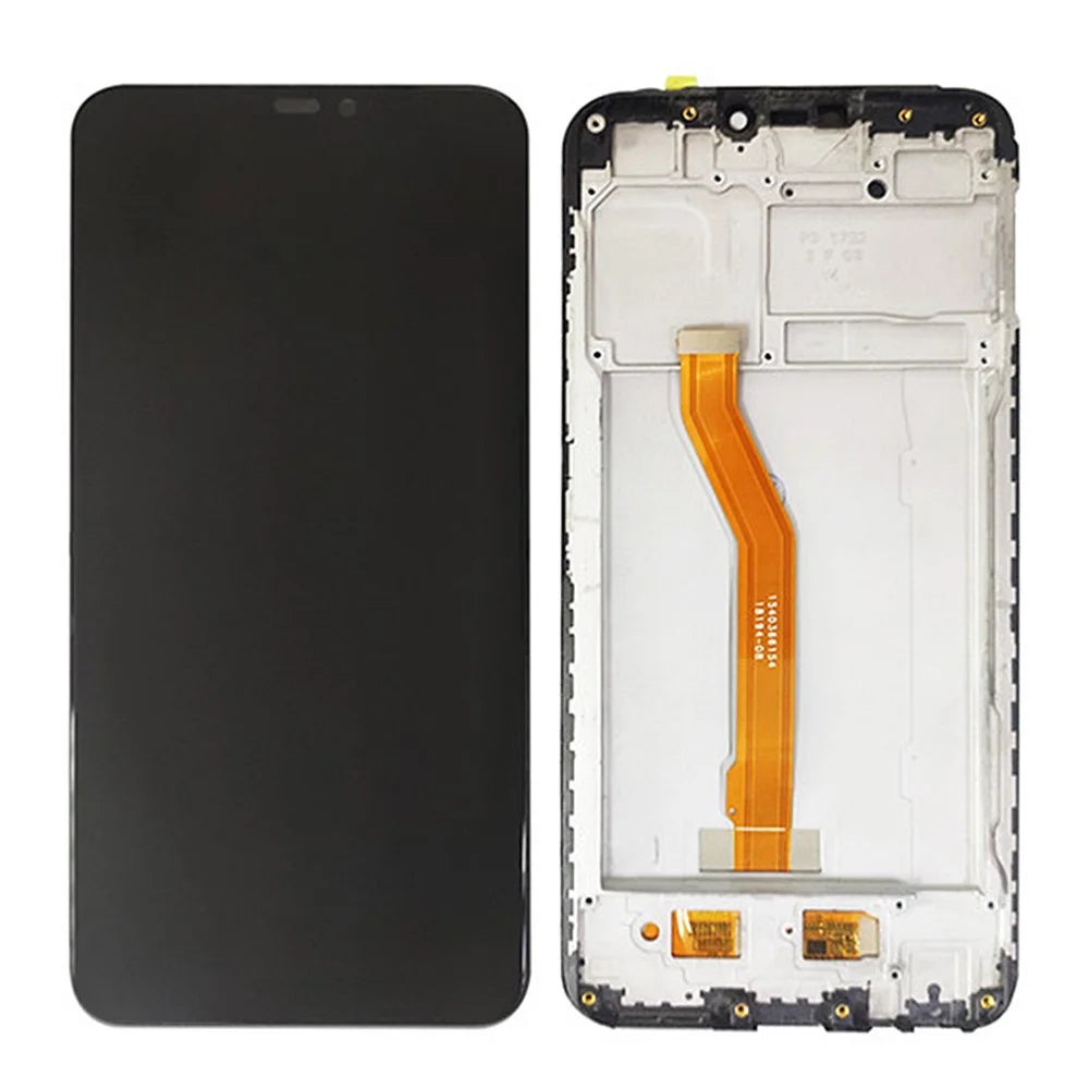 LCD Screen and Digitizer Assembly + Frame Repair Part for vivo Y81 4G - Black - 1