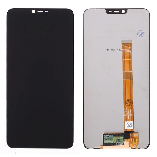 LCD Screen and Digitizer Assembly Part for Oppo A12e - Black - 1