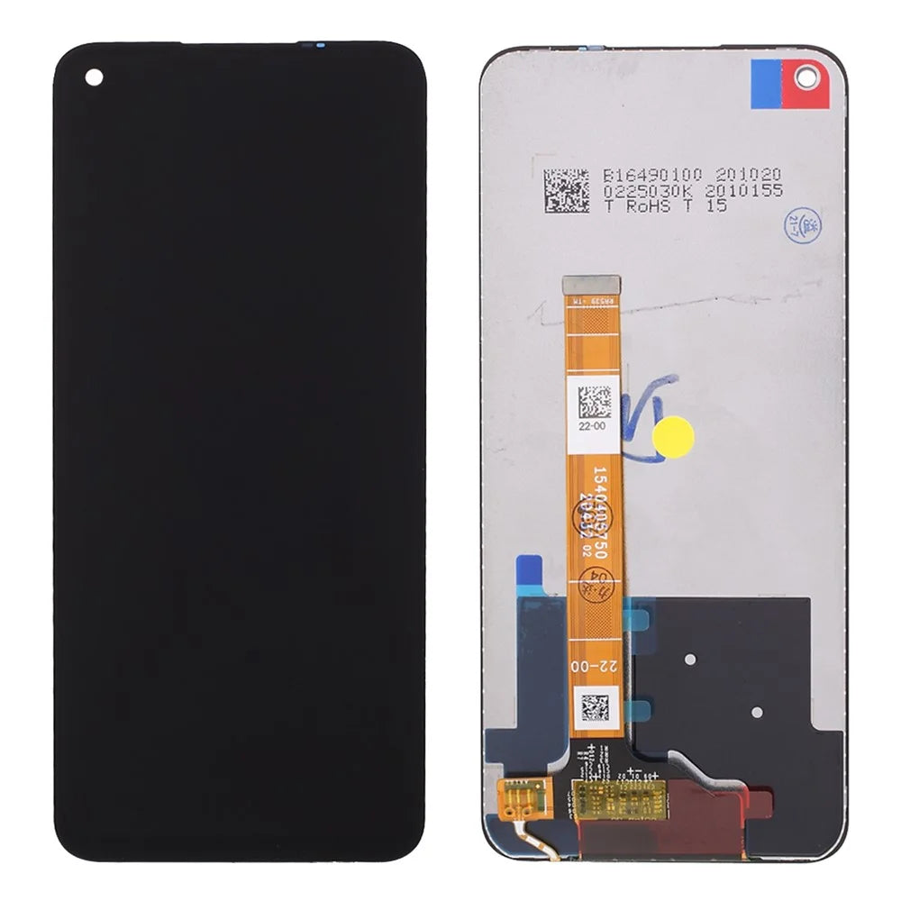 LCD Screen and Digitizer Assembly Part for Realme 7 (Global) (Asia) - Black - 1