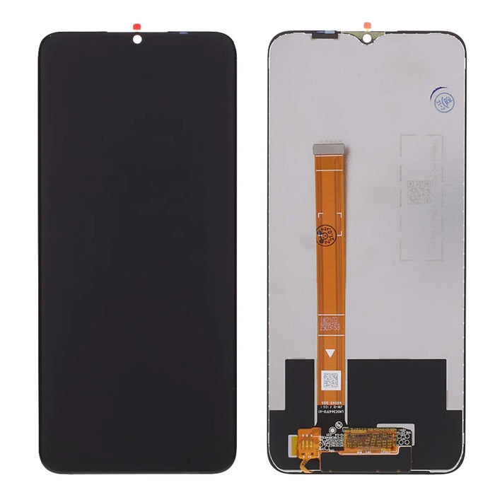 OEM LCD Screen and Digitizer Assembly Part for Realme C25 - Black - 1