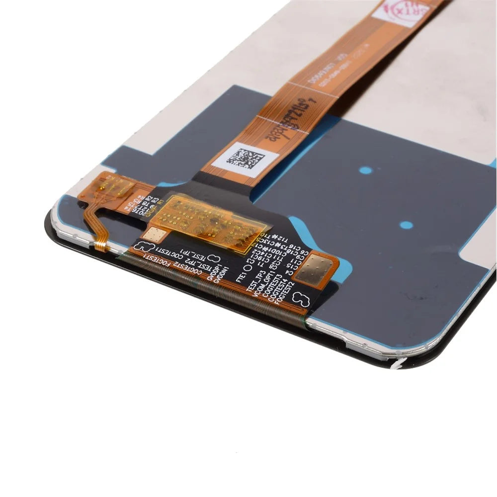 LCD Screen and Digitizer Assembly Repair Part for Oppo A73 5G / Oppo A72 5G / Realme V5 5G / Realme Q2 / K7X - Black - 6