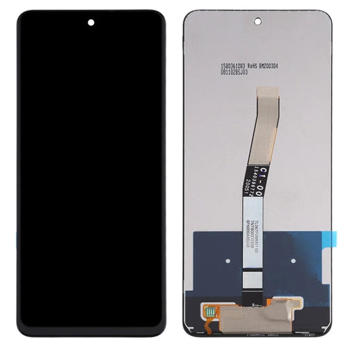 LCD Screen and Digitizer Assembly Repair Part for Xiaomi Redmi Note 9S / Note 9 Pro - Black - 1