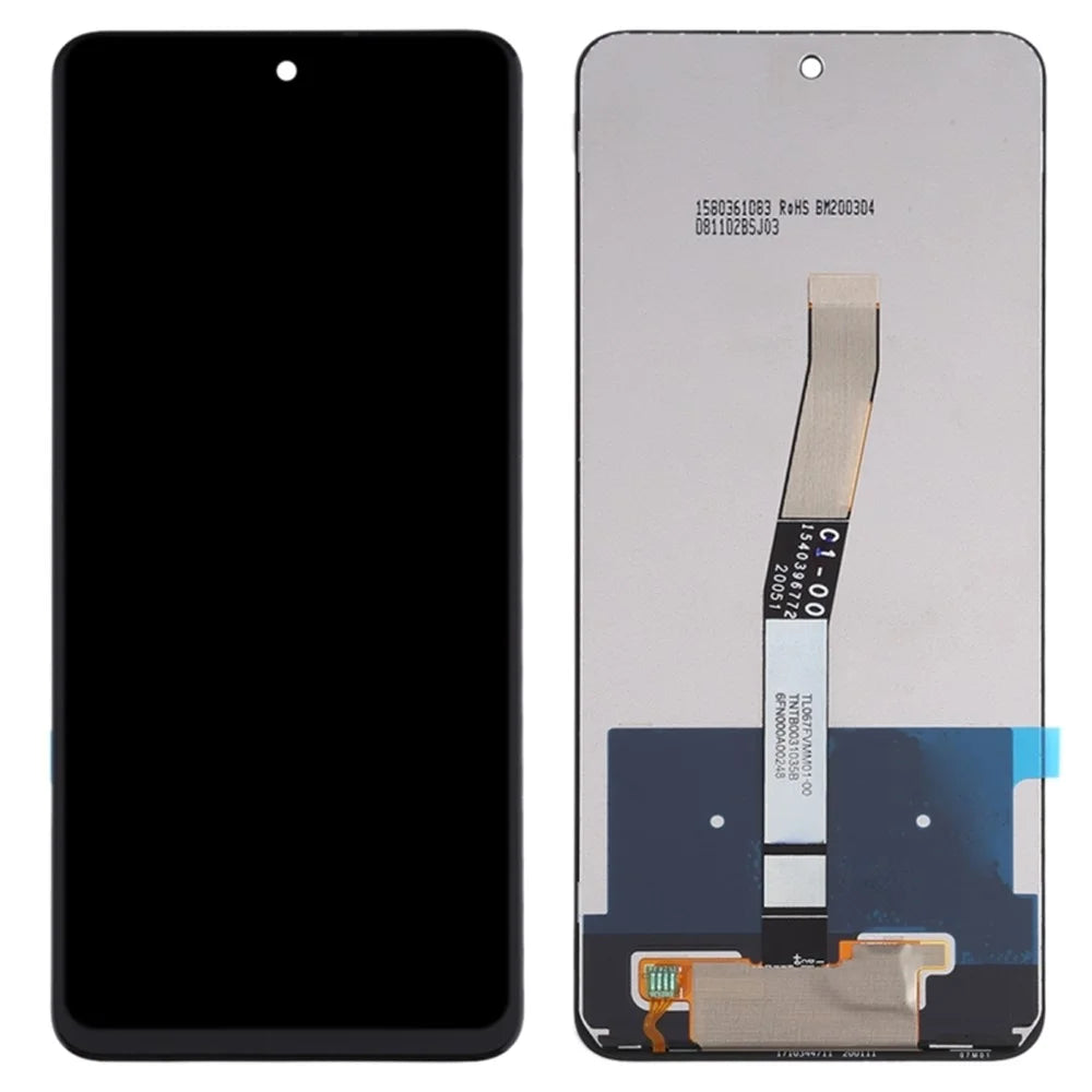 LCD Screen and Digitizer Assembly Repair Part for Xiaomi Redmi Note 9S / Note 9 Pro - Black - 1