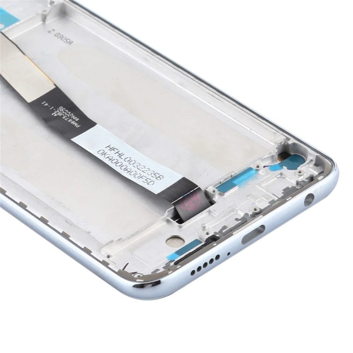 LCD Screen and Digitizer Assembly + Frame Repair Part for Xiaomi Redmi Note 9S / Note 9 Pro - White(Glacier White) - 3