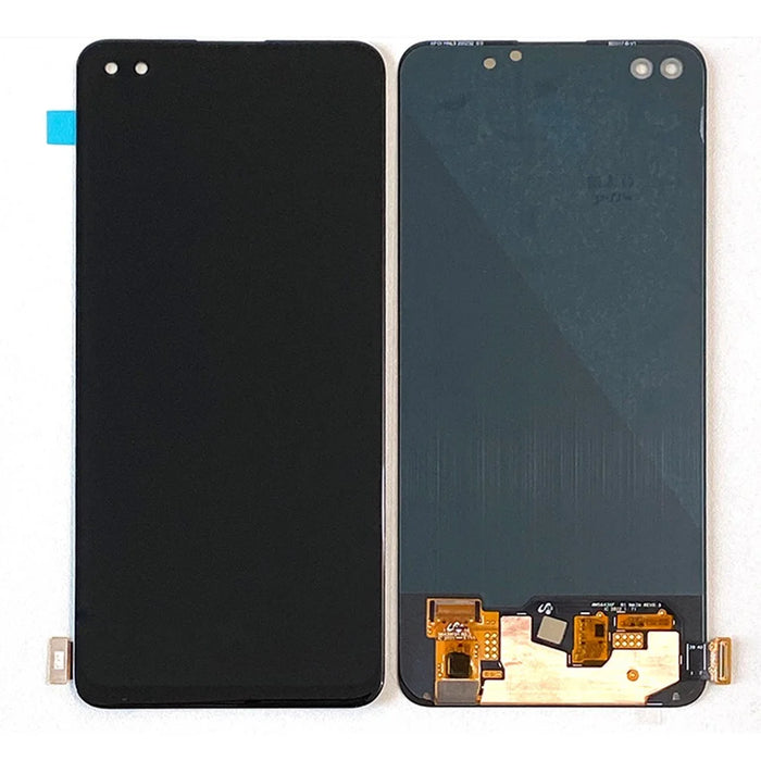 OEM LCD Screen and Digitizer Assembly Repair Part for Oppo Reno4 F - Black - 1