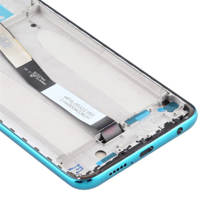 LCD Screen and Digitizer Assembly + Frame Repair Part (without Logo) for Xiaomi Redmi Note 9S / Note 9 Pro - Blue (Aurora Blue) - 3