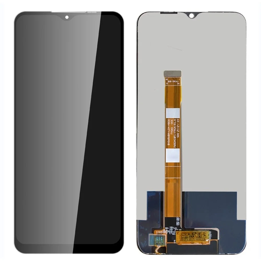 OEM LCD Screen and Digitizer Full Assembly Part Repair for Oppo A35 (2021) - Black - 1