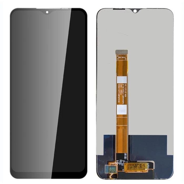 OEM LCD Screen and Digitizer Full Assembly Part Repair for Oppo A35 (2021) - Black - 1