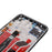 For Huawei P40 lite 4G/nova 6 SE LCD Display Screen and Digitizer Assembly + Frame Replacement Parts (without Logo) - Black - 6