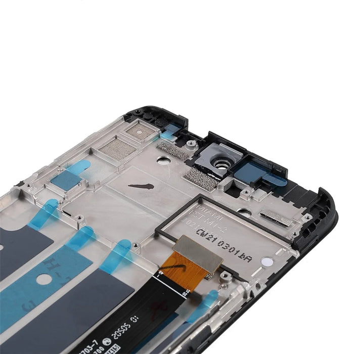 OEM LCD Screen and Digitizer Assembly with Frame (Without Logo) for TCL 20S - 6