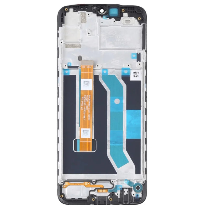 Grade B LCD Screen and Digitizer Assembly + Frame Replacement Part (without Logo) for Realme C3 (without Fingerprint) / Realme 5i / Realme 5s - Black - 3