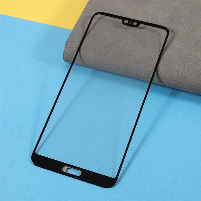 Screen Glass Lens + OCA Adhesive Replacement [with Fingerprint Bracket] for Huawei P20 Pro - 2