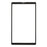 Front Screen Glass Lens Replacement Part (without Logo) for Galaxy Tab A7 Lite 8.7-inch SM-T225 - Black - 2