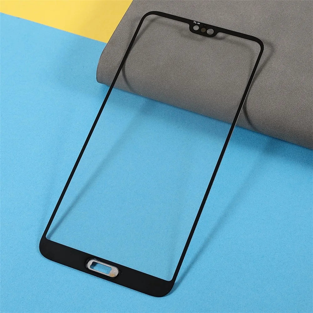 Front Outer Lens Glass Screen Replacement Repair Part (with Fingerprint Bracket) for Huawei P20 Pro - 6