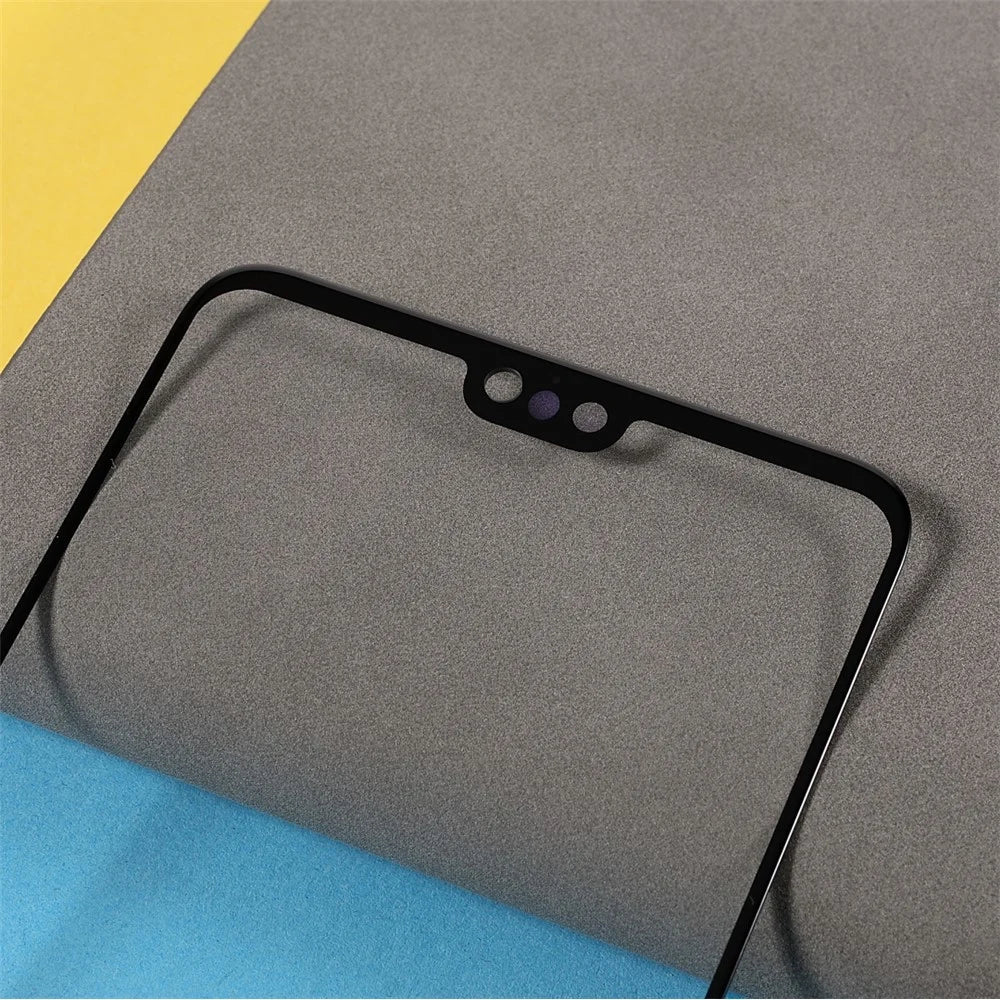 Front Screen Glass Lens Replacement Repair Part (with Fingerprint Bracket) for Huawei P20 - 3