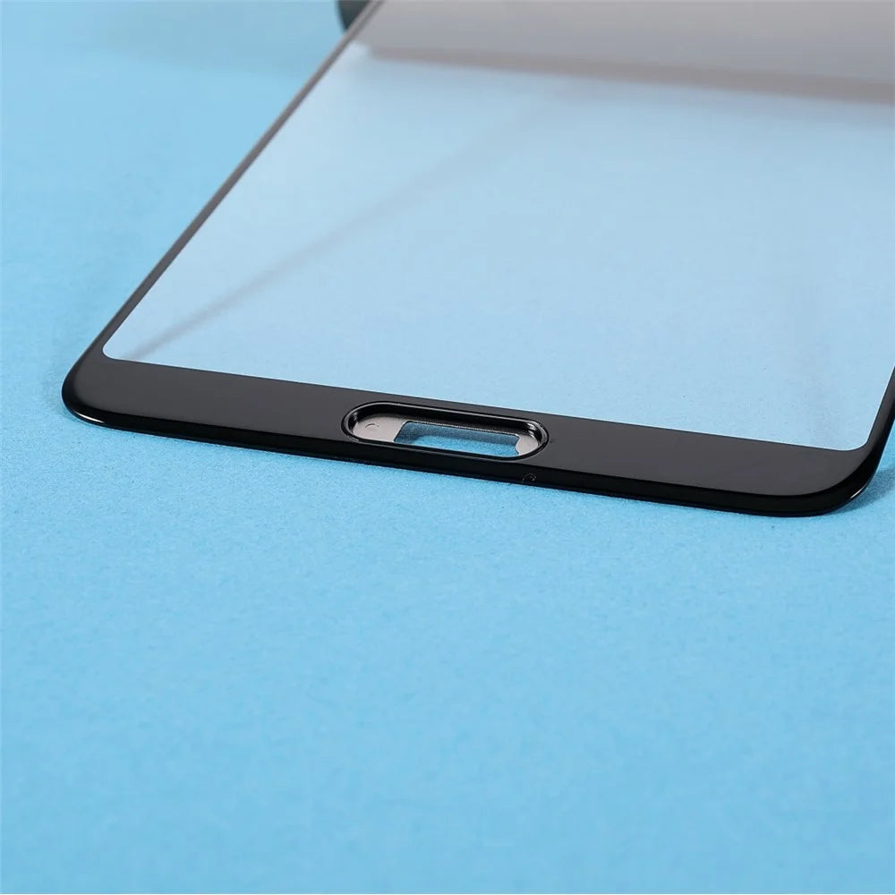 Front Screen Glass Lens Replacement Repair Part (with Fingerprint Bracket) for Huawei P20 - 4