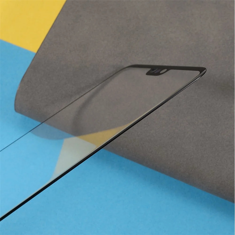 Front Screen Glass Lens Replacement Repair Part (with Fingerprint Bracket) for Huawei P20 - 6