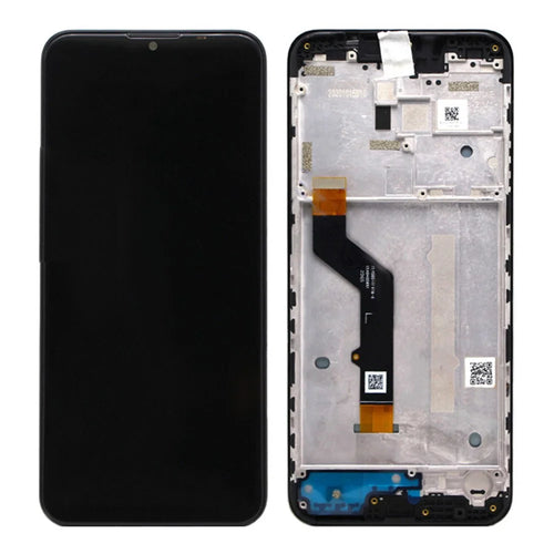 LCD Display and Touch Screen Screen Digitizer Assembly + Frame Replace Part (Without Logo) for Motorola Moto G9 Play - 1