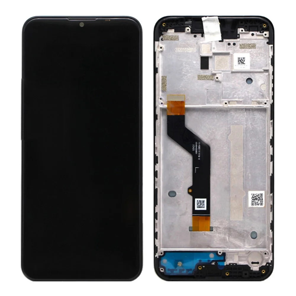 LCD Display and Touch Screen Screen Digitizer Assembly + Frame Replace Part (Without Logo) for Motorola Moto G9 Play - 1