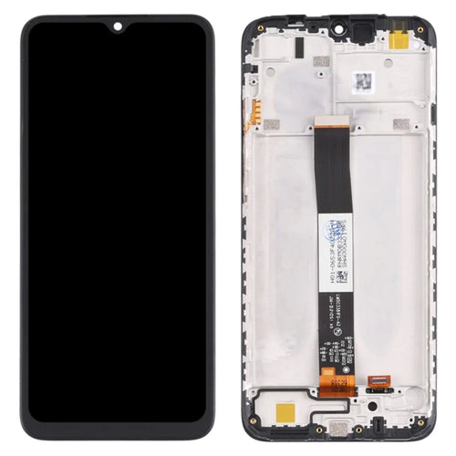 Assembly LCD Screen and Digitizer Assembly + Frame Spare Part for Xiaomi Redmi 9A/9C - Black - 1