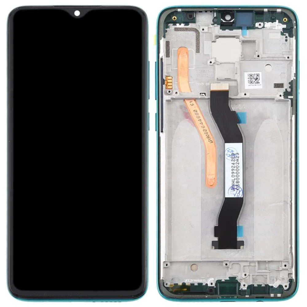 Assembly LCD Screen and Digitizer Assembly + Frame Spare Part for Xiaomi Redmi Note 8 Pro - Green - 1
