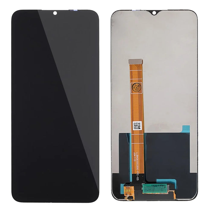 OEM Replacement LCD Screen and Digitizer Assembly Part for Realme C21Y - Black - 1