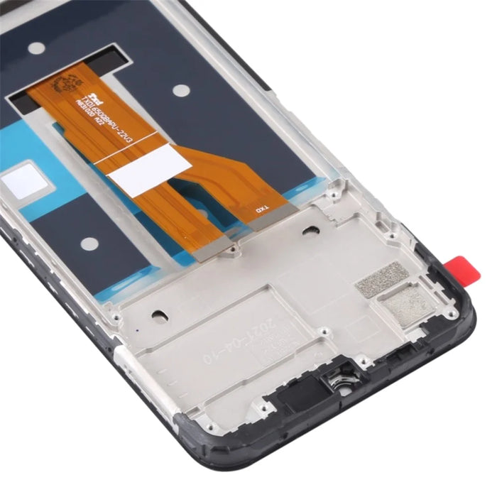 Assembly LCD Screen and Digitizer Assembly + Frame Part for Realme C20/C21/C11 (2021) - Black - 2