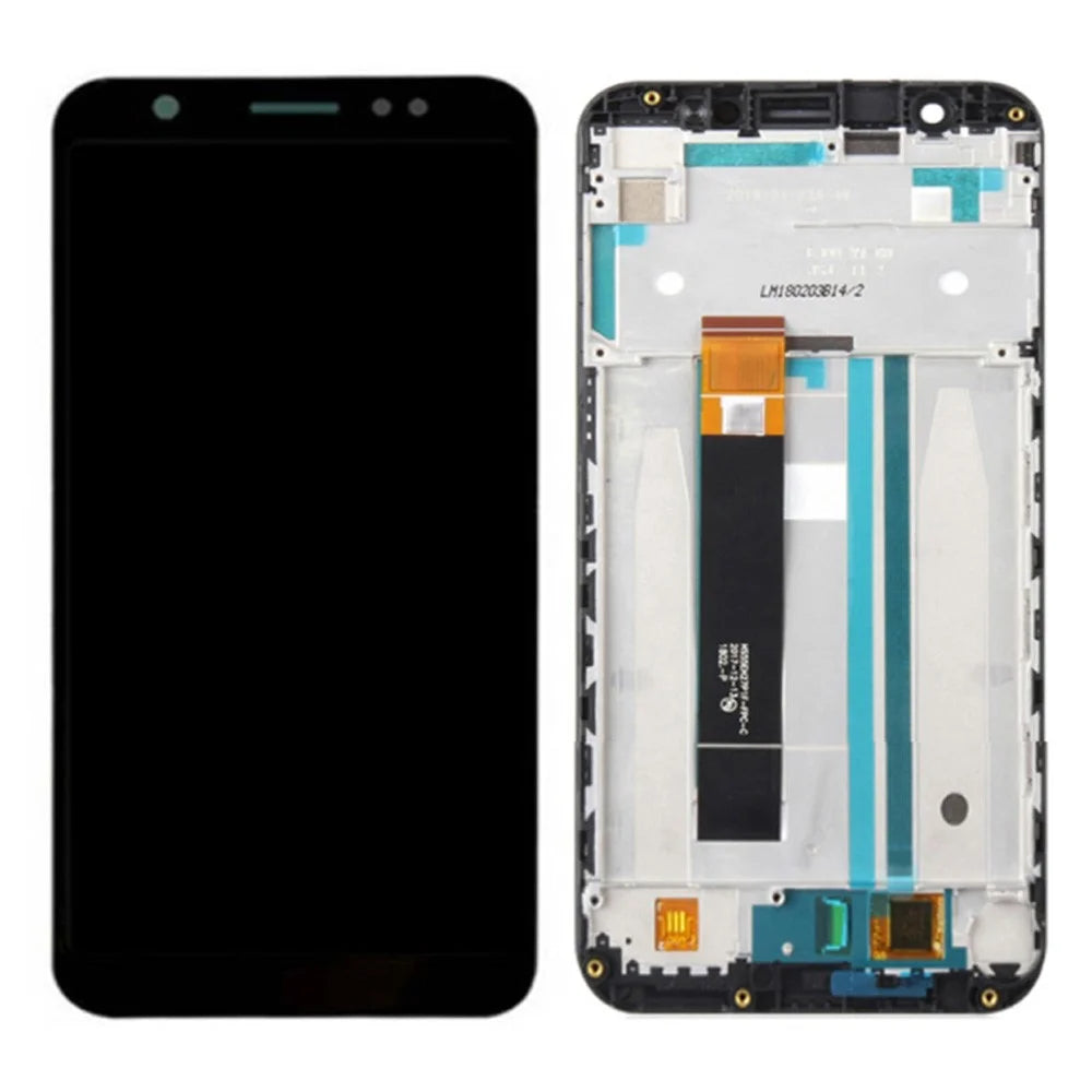 OEM LCD Screen and Digitizer Assembly + Frame Replace Part (without Logo) for Asus Zenfone Max (M1) ZB555KL - 1