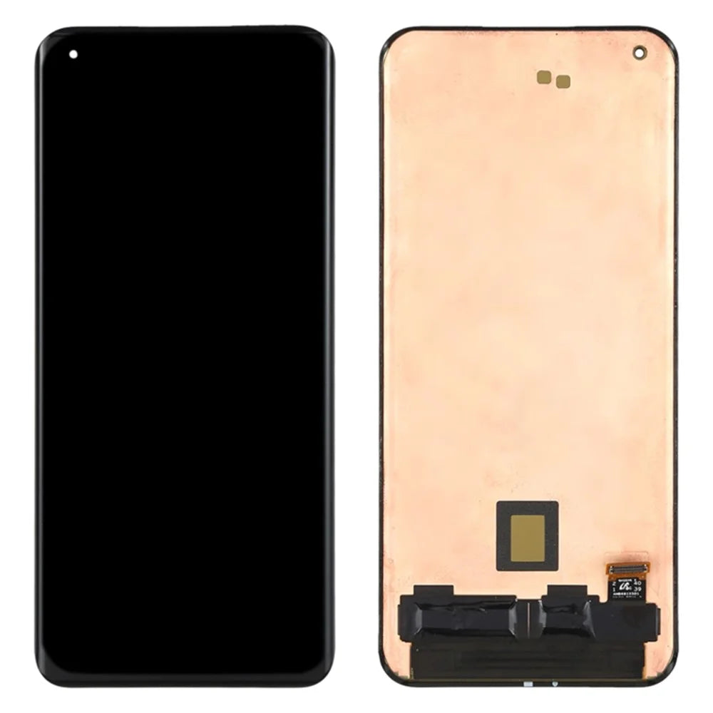 Grade A LCD Screen and Digitizer Assembly + Frame Part (without Logo) for Xiaomi Mi 11 M2011K2C/M2011K2G - 1