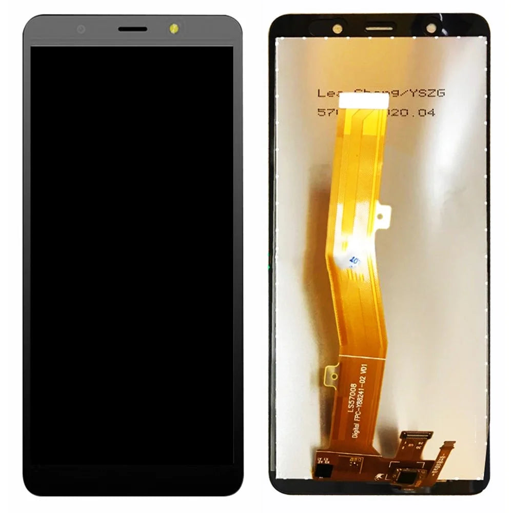 Grade C Mobile Phone Accessories LCD Display Touch Screen and Digitizer Assembly Parts (Without Logo) for TECNO Pop 3 BB2 - 1