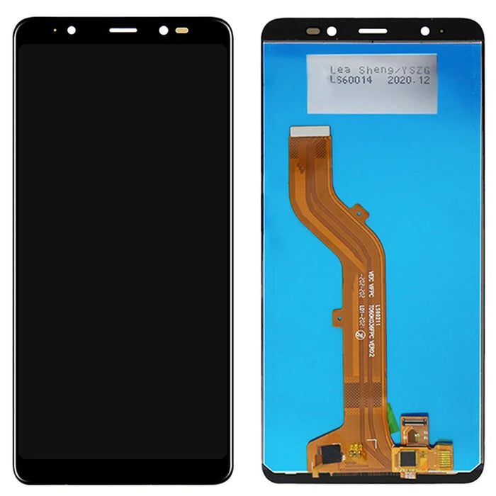 Grade C Cell Phone Replacement Parts LCD Display Touch Screen and Digitizer Assembly (Without Logo) for TECNO Pop 4 BC2 - 1