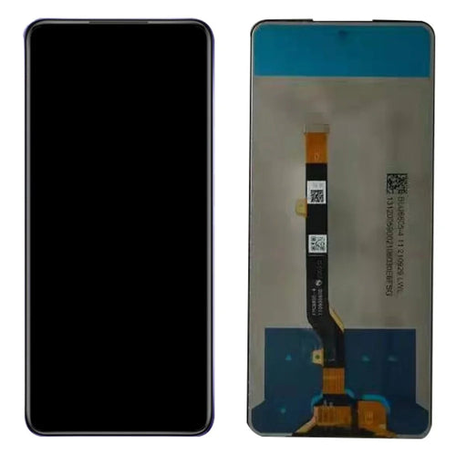 Grade C LCD Display Touch Screen and Digitizer Assembly Parts (Without Logo) for Infinix Hot 11s X6812 - 1