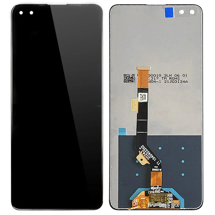 Grade C LCD Display Touch Screen and Digitizer Assembly Parts (Without Logo) Smart Phone Accessories for TECNO Camon 16 Premier CE9 CD6j - 1